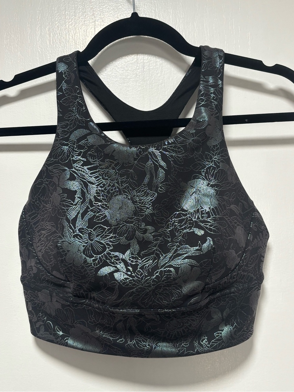 Lululemon wonder train longline sports bra size 10